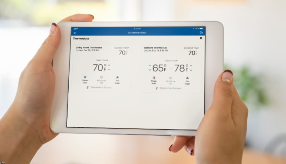 Thermostat control in Amarillo